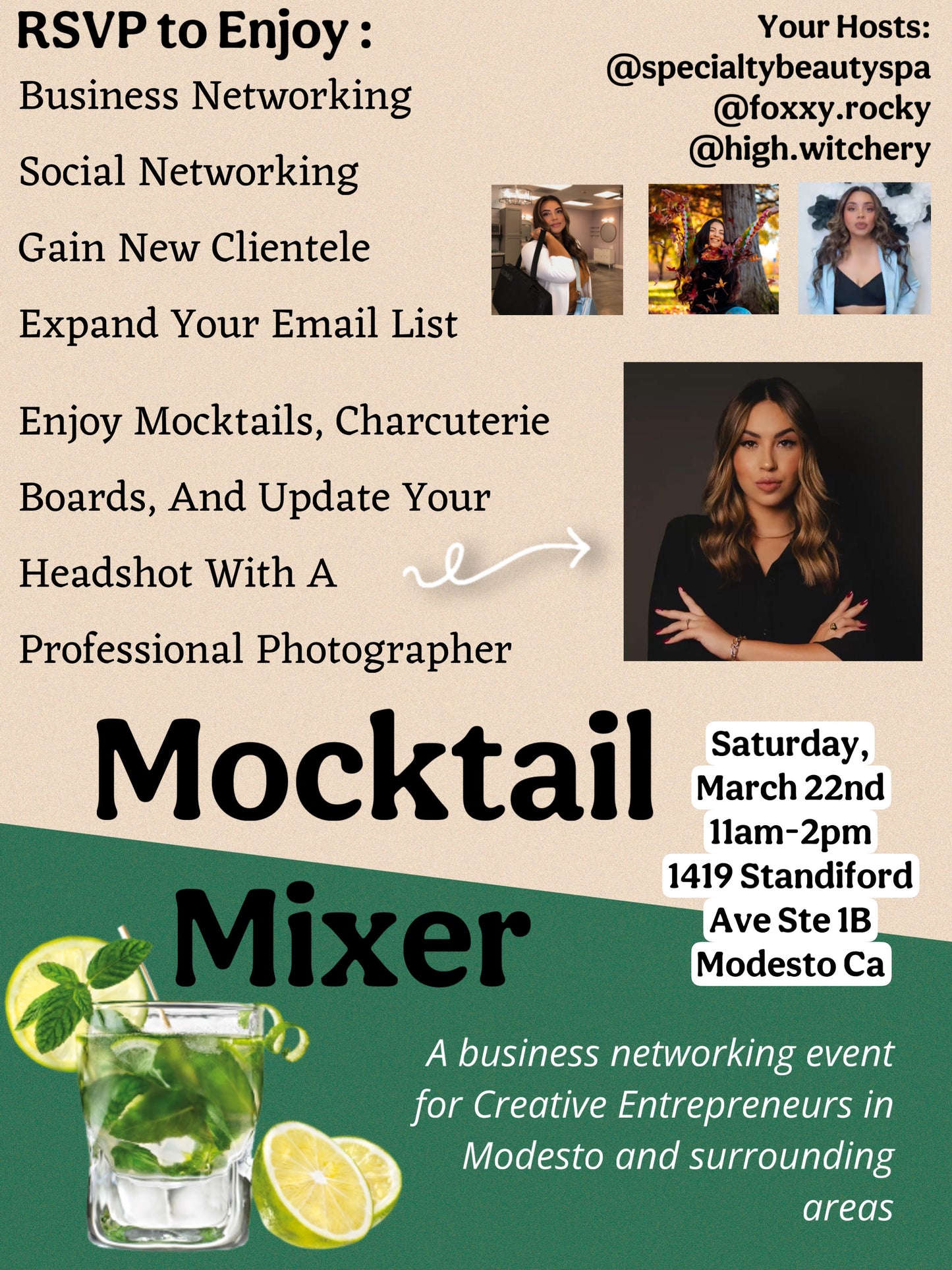 Mocktail Mixer || March 22nd 2025 || Digital Ticket
