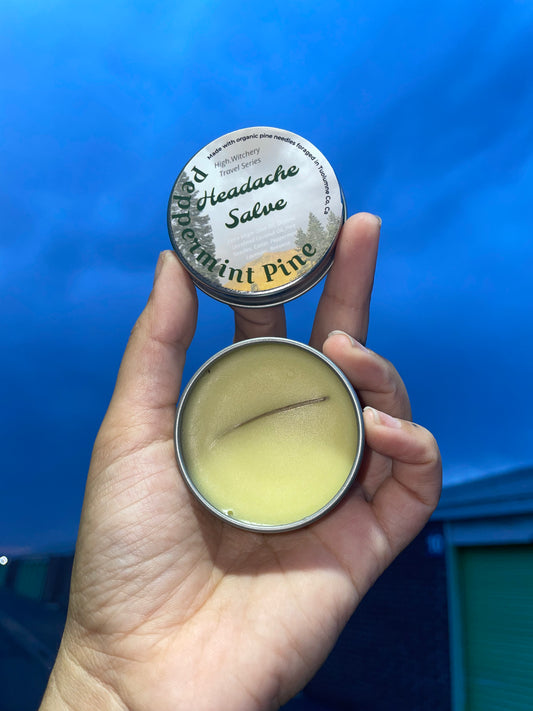 Peppermint Pine Headache Salve | Pain Relief & Skin Soothing