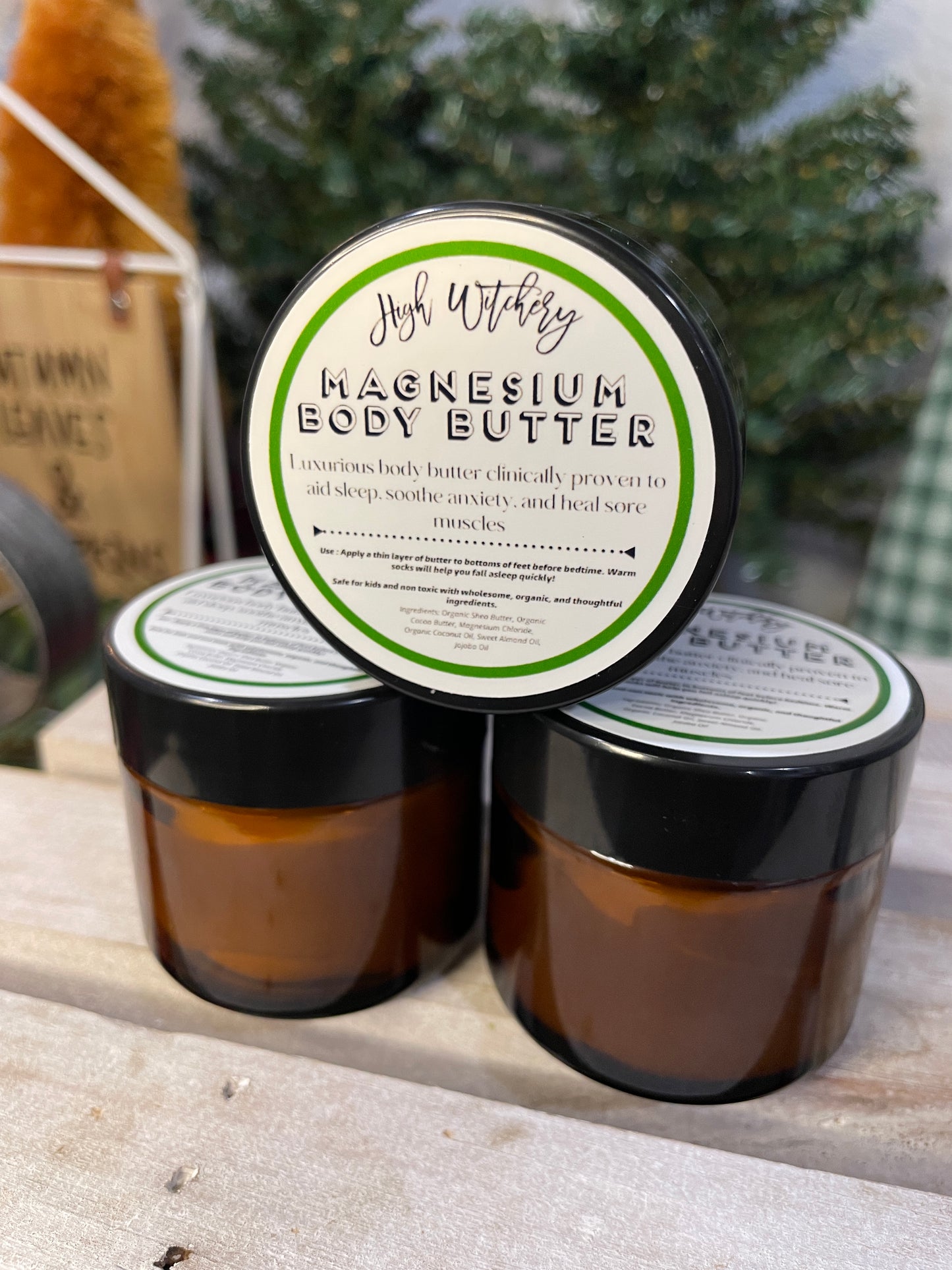 Magnesium Oil Topical Spray & Body Butter Collection | Pain Relief |Skin Soothing | Sleep Aid