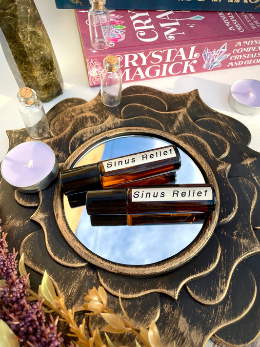 Allergy/Sinus Relief Face Oil w/ Essential Oils