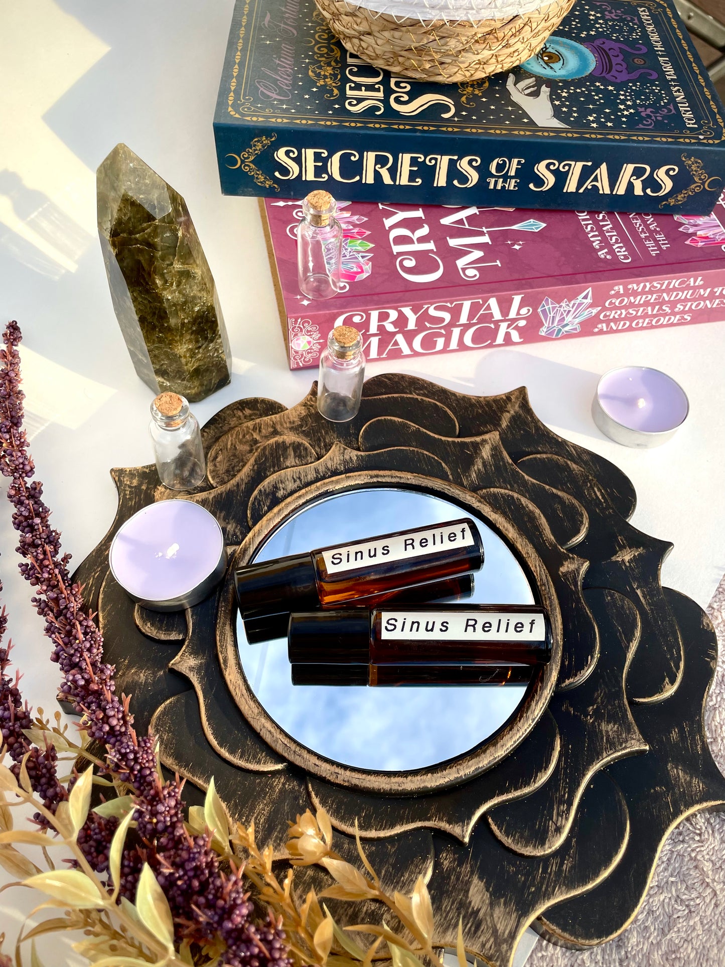 Allergy/Sinus Relief Face Oil w/ Essential Oils