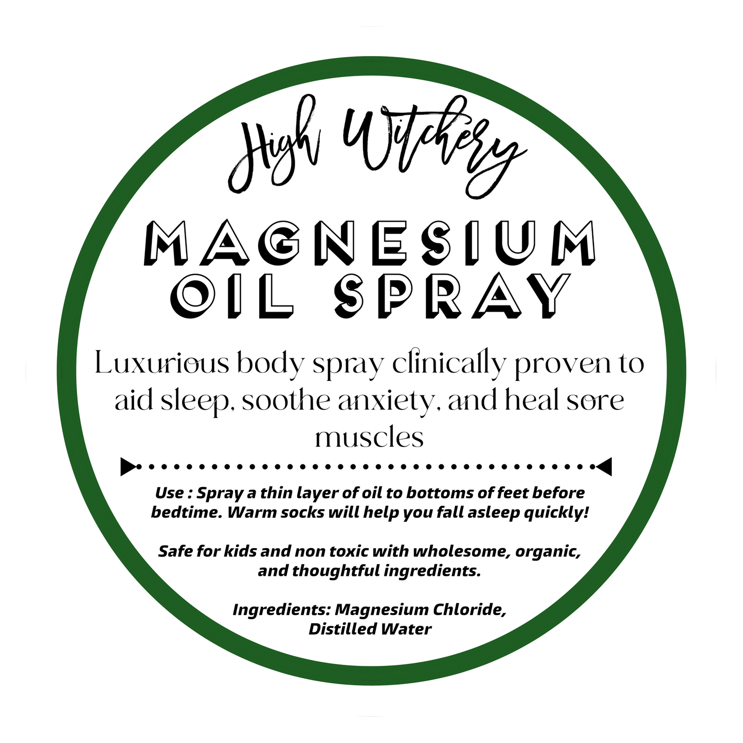 Magnesium Oil Topical Spray & Body Butter Collection | Pain Relief |Skin Soothing | Sleep Aid