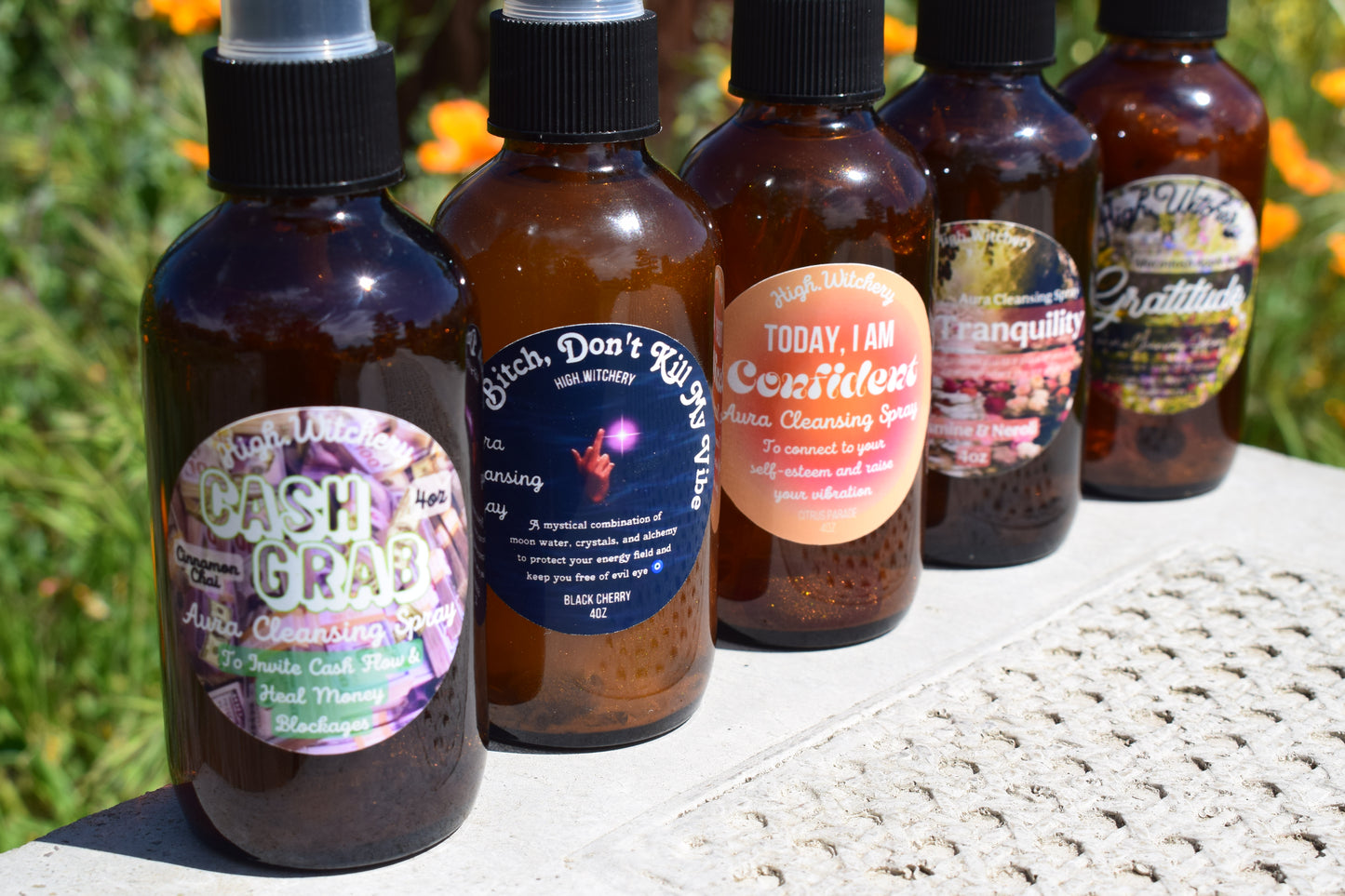 Aura Spray Collection for Spiritual Protection || Bitch Don't Kill My Vibe !