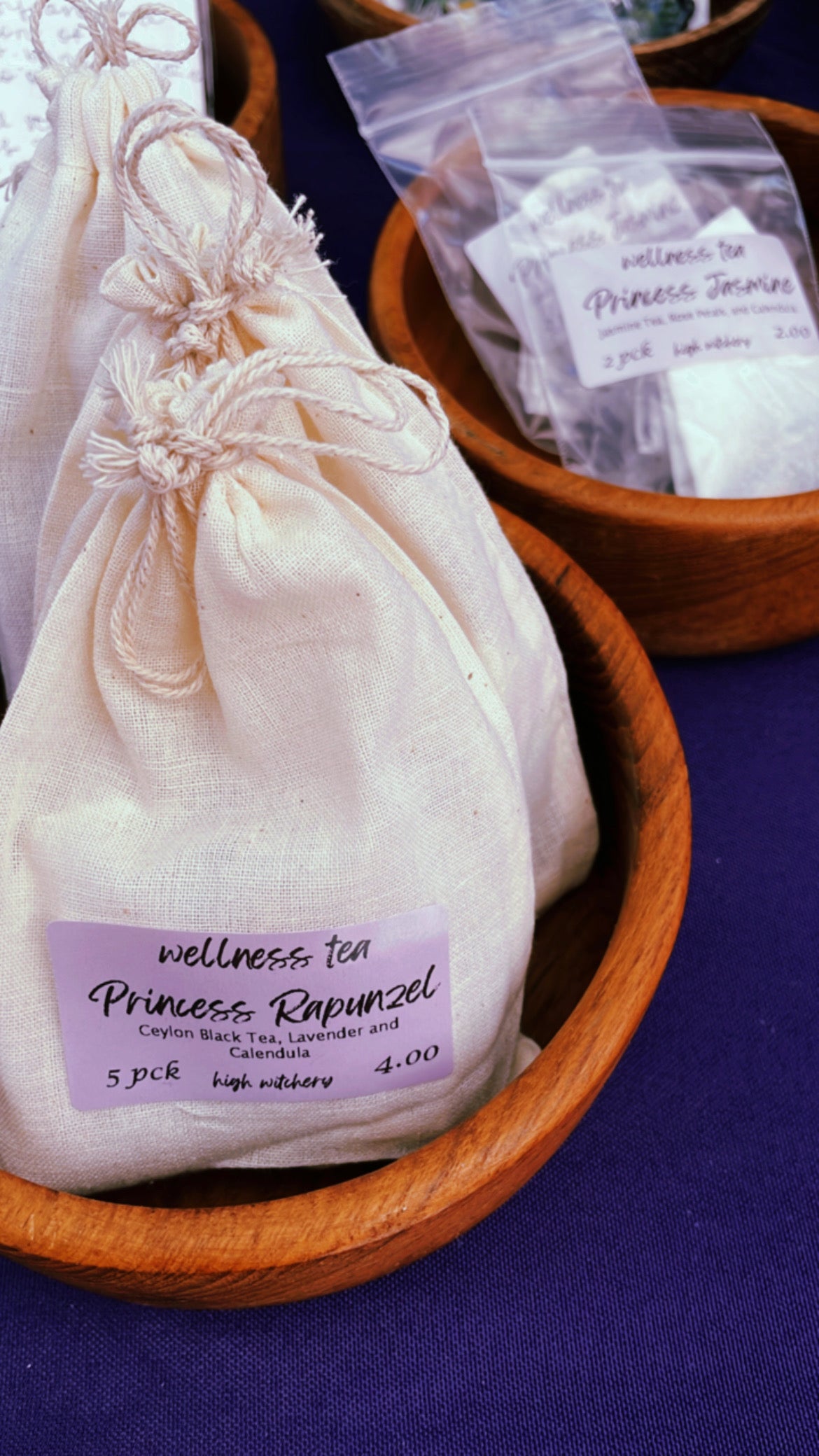 Wellness Teas Hand Folded Tea Bags | Allergy Relief & Clean Energy