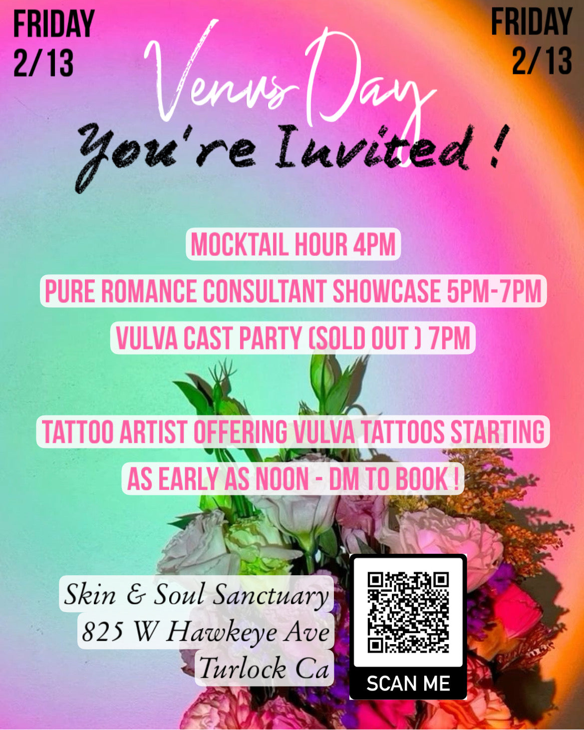 RSVP FREE- Pleasure Party Venus Day 2/13 | Digital Ticket