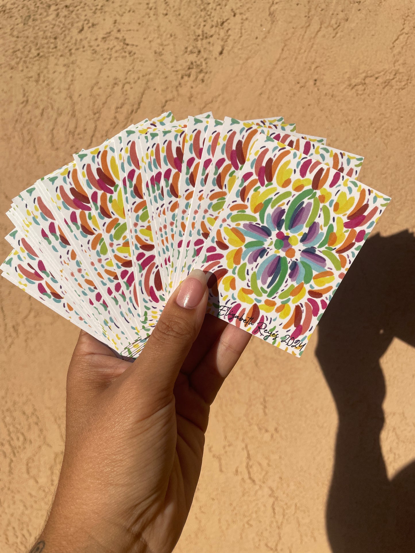 7 Chakras Affirmation Cards - Limited Edition Hand Made Trading And Healing Cards