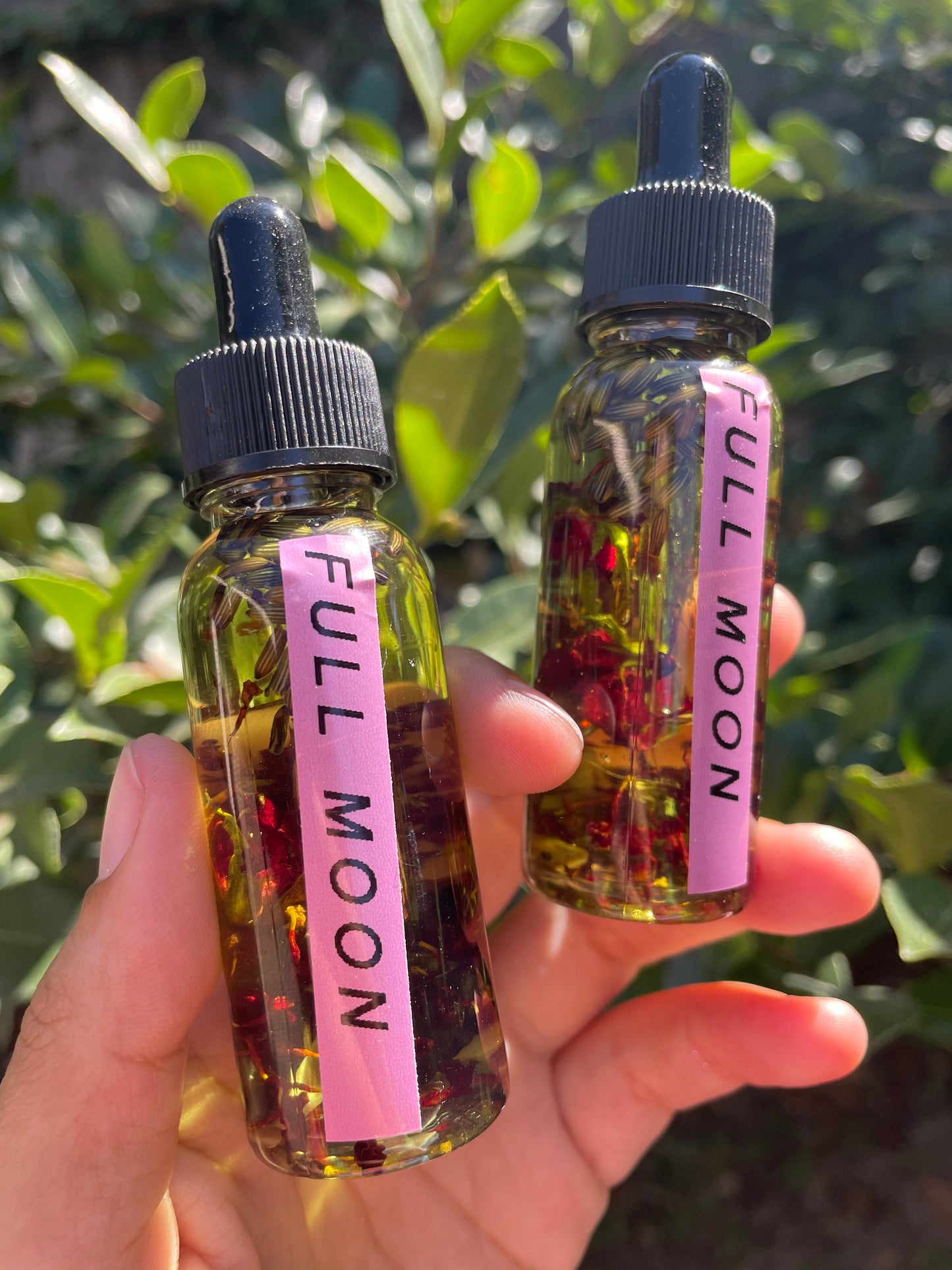 FULL MOON Intention Oil & Spray | Fragrant Body Oil made with Homegrown Botanicals