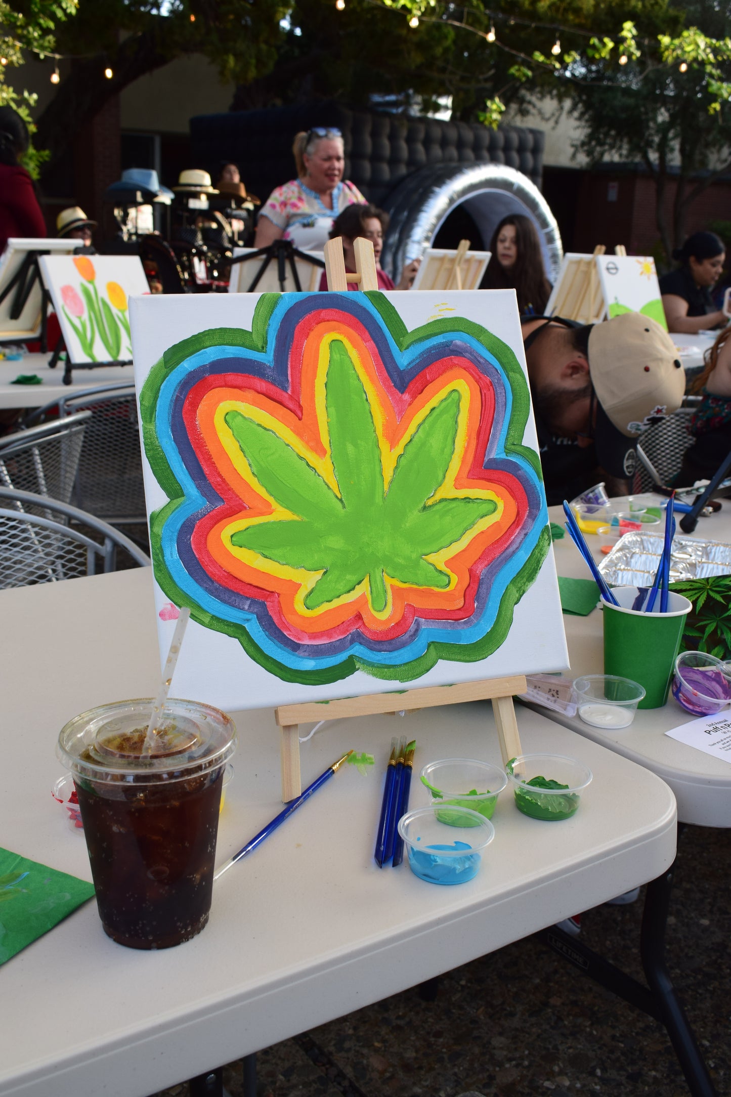 Puff n Paint (Garden Edition!) | Modesto Ca May 9th 4:20p | Digital Ticket