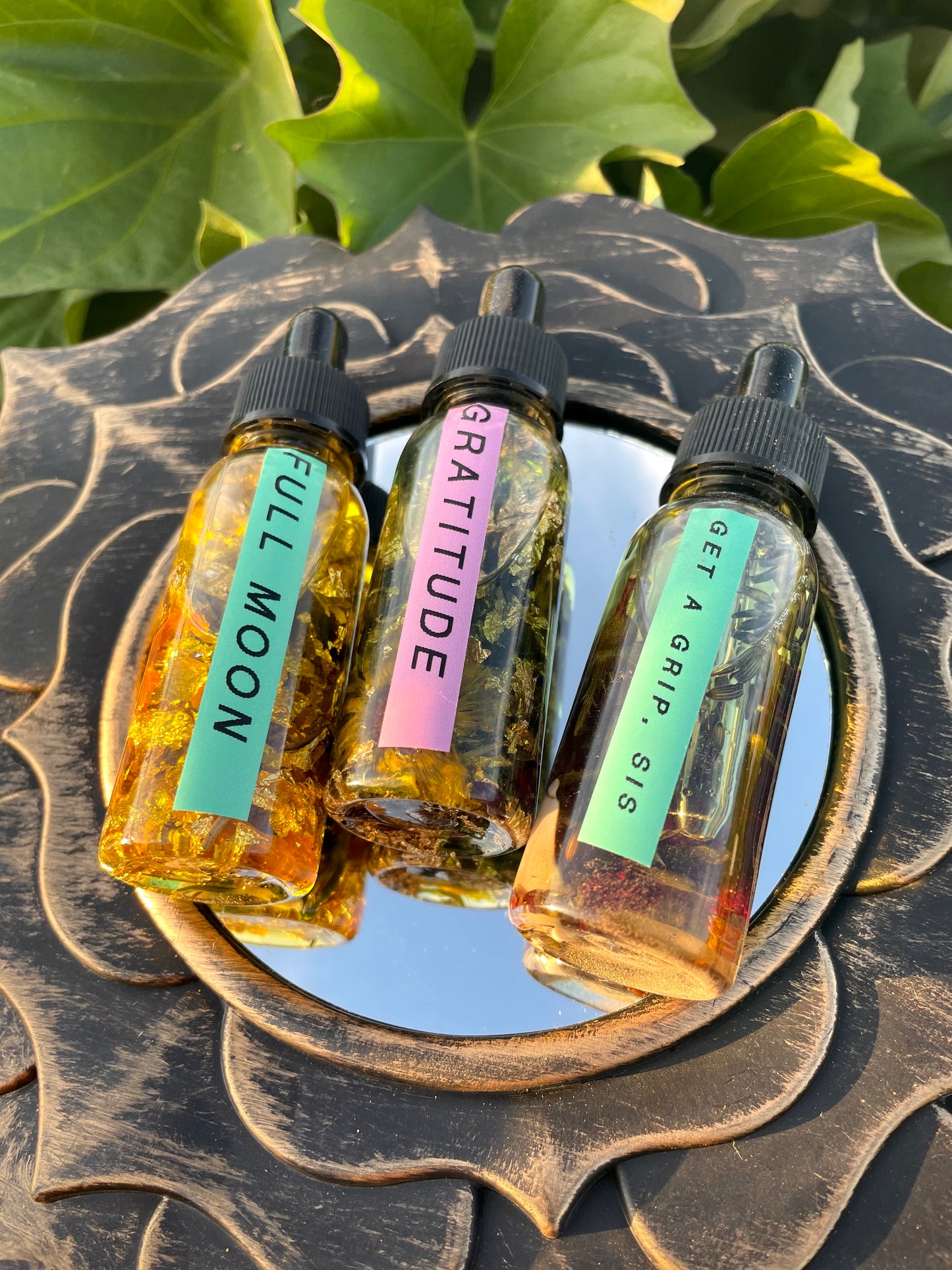 Cash Grab Abundance Intention Oil & Spray | Fragrant Body Oil w/ Homegrown Botanicals